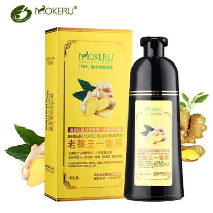 MOKERU GINGER Black Color Shampoo