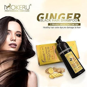 MOKERU GINGER Black Color Shampoo